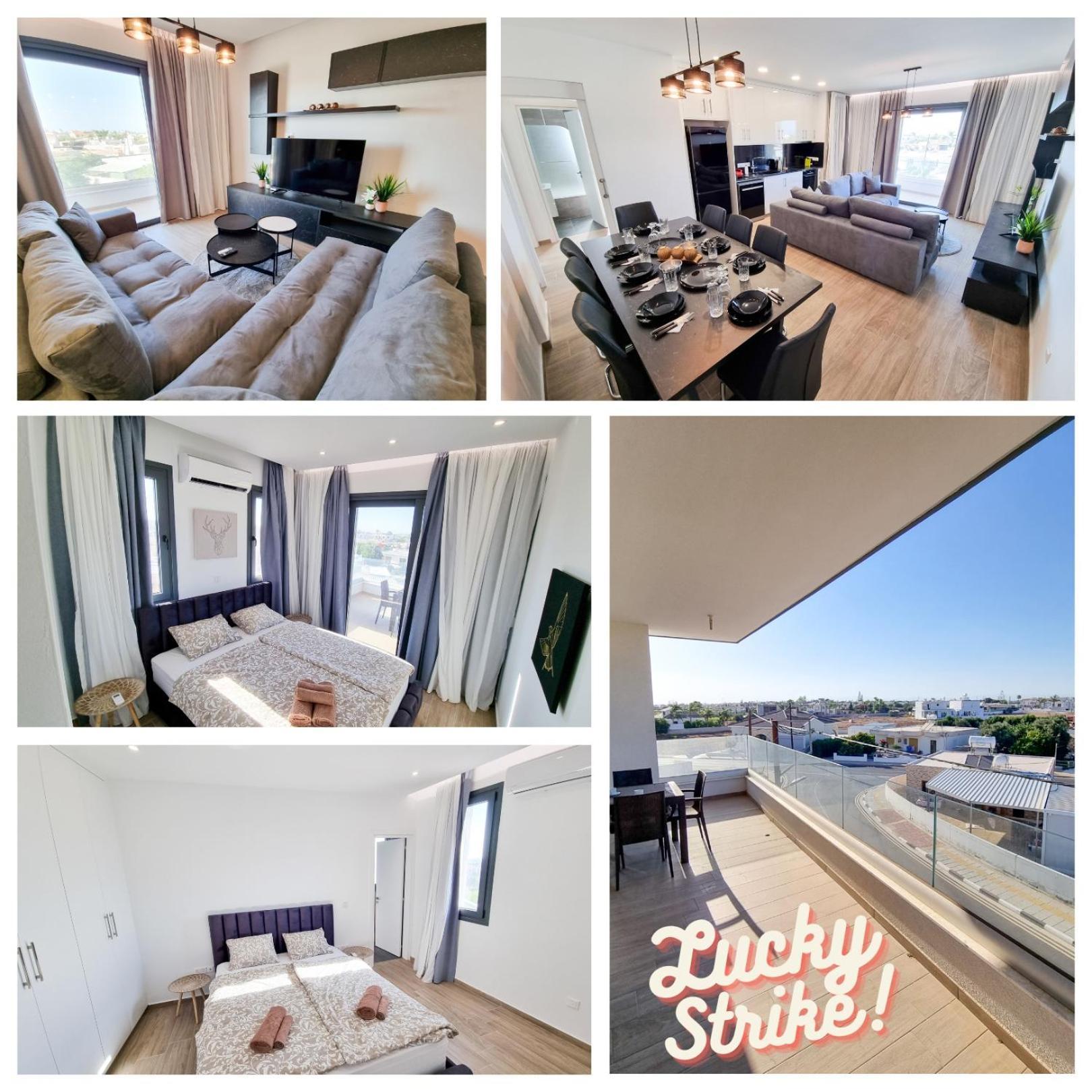 Lucky Strike Apartment Paralimni Exterior foto